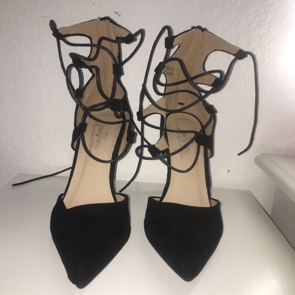 FashionNova Lace-up Heel